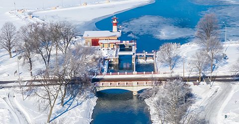 Tenney Lock and Dam (courtesy Robert Bertera Photography)