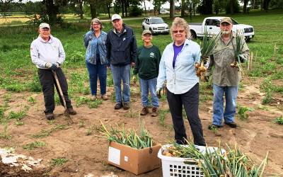 Volunteers at Anderson Farm County Park