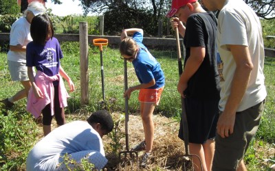 Volunteers at Schumacher Farm Park